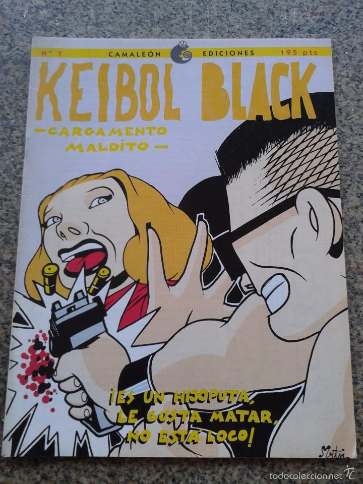C&oacute;mics: KEIBOL BLACK - CARGAMENTO MALDITO -- N&ordm; 1 -- CAMALEON EDICIONES -- - Foto 1