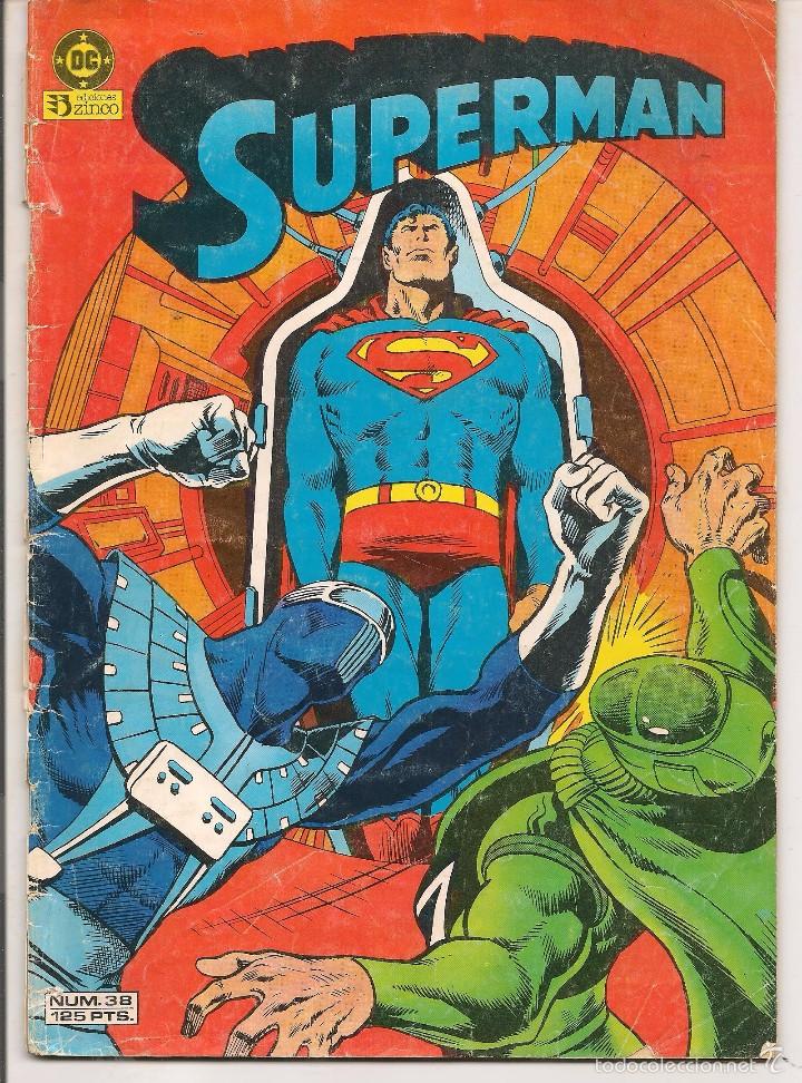 C&oacute;mics: SUPERMAN. N&ordm; 38.  DC/ZINCO 1984. (Z/C4) - Foto 1