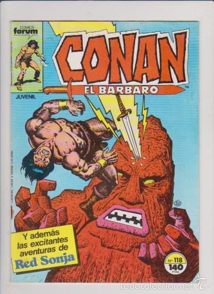 C&oacute;mics: CONAN EL BARBARO - N&ordm; 118 - COMICS FORUM 140 PTS. - Foto 1