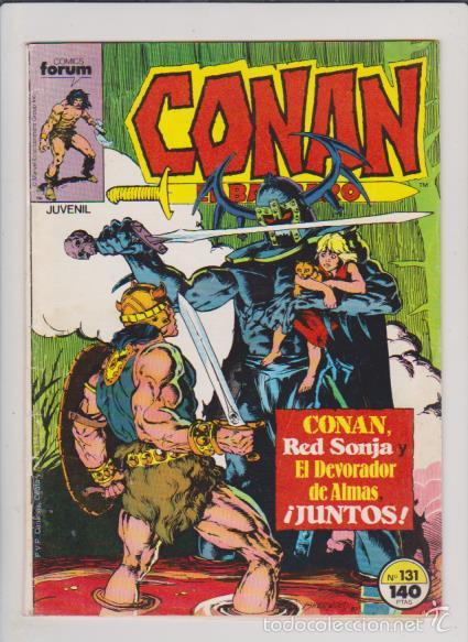 C&oacute;mics: CONAN EL BARBARO - N&ordm; 131 - COMICS FORUM 140 PTS. - Foto 1