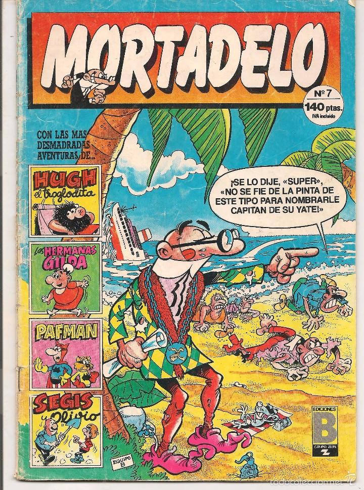 C&oacute;mics: MORTADELO. N&ordm; 7. EDICIONES B. 1987.  (C/A38) - Foto 1