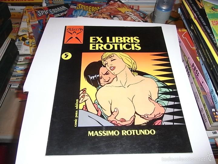 C&oacute;mics: Massimo Rotundo, Ex Libris Eroticis, n&ordm; 5 - Foto 1