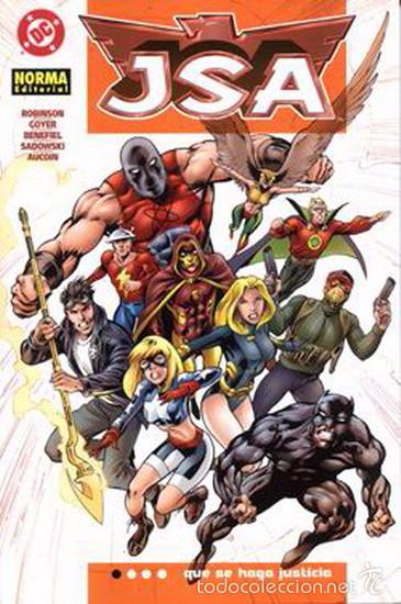 C&oacute;mics: JSA .COL. COMPLETA de 5 TOMOS . PERFECTO ESTADO - Foto 2