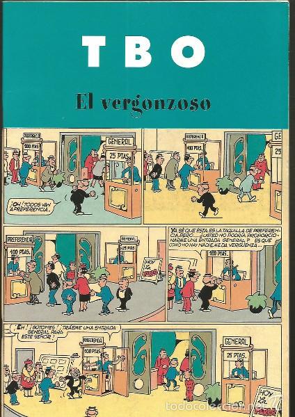 Comics: TBO, EL VERGONZOSO. EDICIONES B 2003