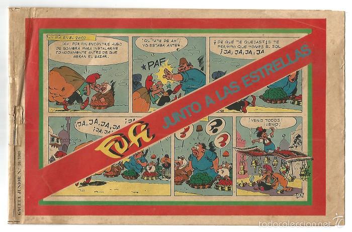 Comics: FUFI JUNTO A LAS ESTRELLAS. CUADERNILLO SUPLEMENTO DE GACETA JUNIOR n&ordm;10 1968