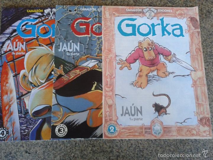 C&oacute;mics: GORKA : JAUN -- 1&ordf;, 2&ordf; Y 3&ordf; PARTE -- CAMALEON EDICIONES -- - Foto 1
