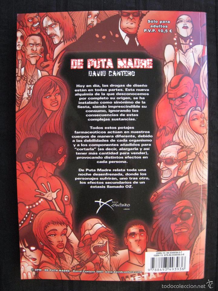 C&oacute;mics: DPM - DE PUTA MADRE - DAVID CANTERO - CANTERO EDITORIAL. - Foto 5