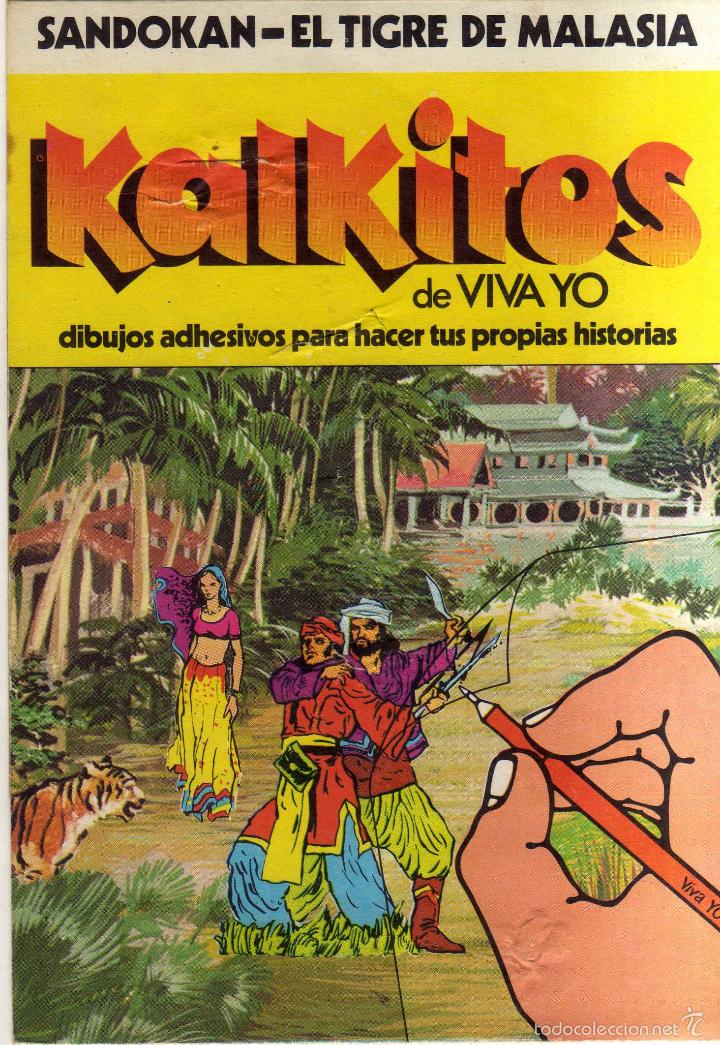 Comics: Kalkitos de Viva Yo N&ordm; 6,9, 18, 21 a 24 y Sansokan - CJ190
