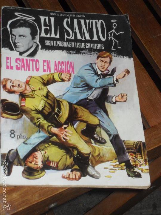 C&oacute;mics: EL SANTO N&ordm; 5.  LESLIE CHARTERIS. FERMA ESPA&Ntilde;OLA DE EDICIONES. - Foto 1