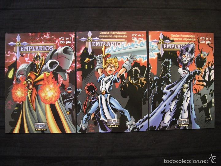 C&oacute;mics: TEMPLARIOS - COLECCION DE TRES NUMEROS - DUDE COMICS. - Foto 1