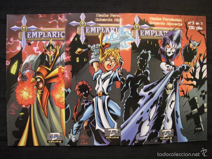 C&oacute;mics: TEMPLARIOS - COLECCION DE TRES NUMEROS - DUDE COMICS. - Foto 3