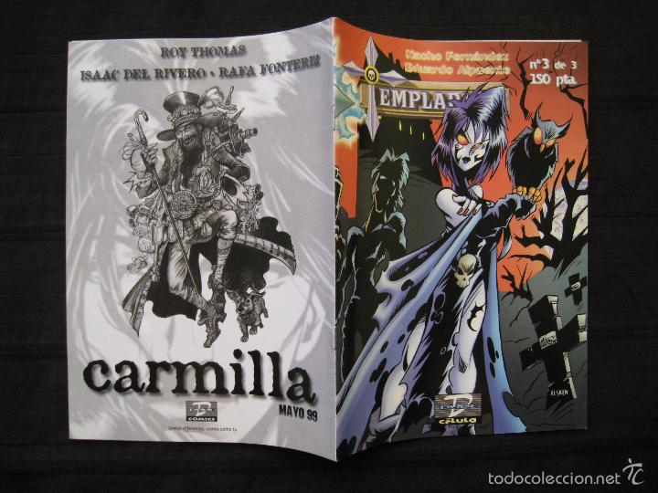 C&oacute;mics: TEMPLARIOS - COLECCION DE TRES NUMEROS - DUDE COMICS. - Foto 11