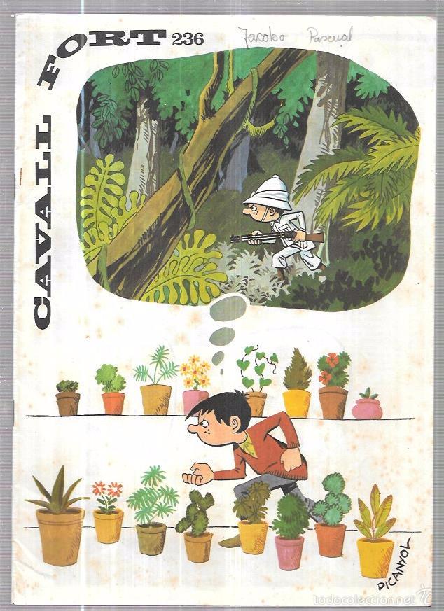 C&oacute;mics: TEBEO CAVALL FORT. N&ordm; 236. A&Ntilde;O 1972.