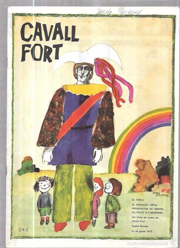 C&oacute;mics: TEBEO CAVALL FORT. N&ordm; 243. A&Ntilde;O 1972.