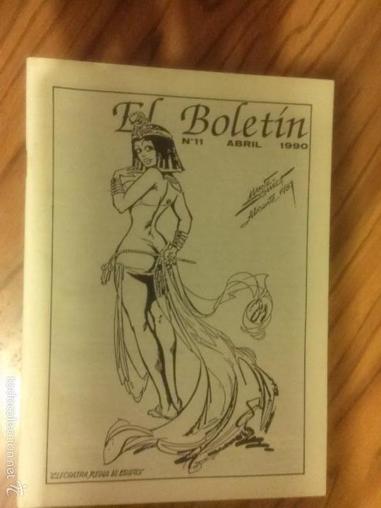 Fumetti: EL BOLET&Iacute;N 11. ABRIL 1990. EDITA EL BOLET&Iacute;N. EN FORMATO A 5. EN BLANCO Y NEGRO. BUEN ESTADO