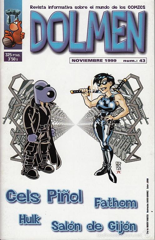 C&oacute;mics: DOLMEN # 43 (DOLMEN,1999) - CELS PI&Ntilde;OL - FATHOM - HULK - Foto 1