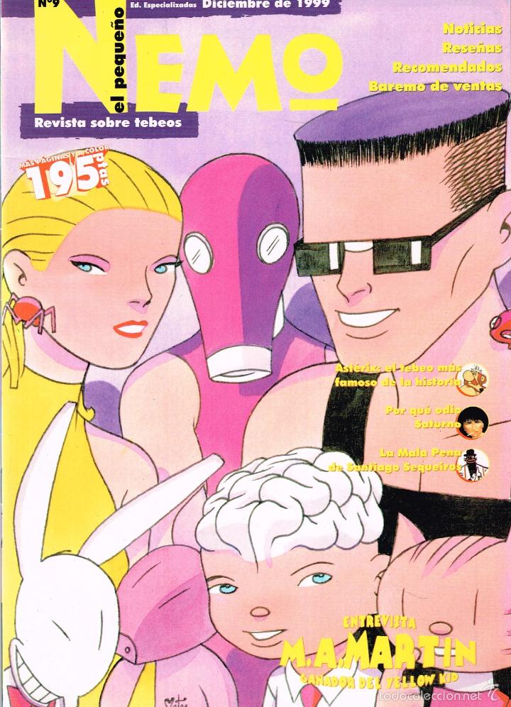 C&oacute;mics: Nemo,n&uacute;mero 9.revista de informaci&oacute;n de la historieta. - Foto 1