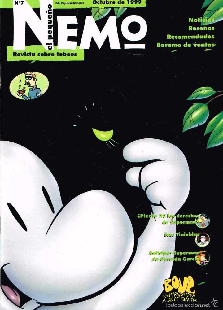 C&oacute;mics: Nemo,n&uacute;mero 7.revista de informaci&oacute;n de la historieta. - Foto 1