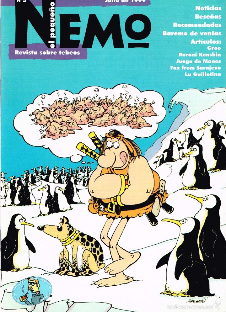 C&oacute;mics: Nemo,n&uacute;mero 5,revista de informaci&oacute;n de la historieta. - Foto 1