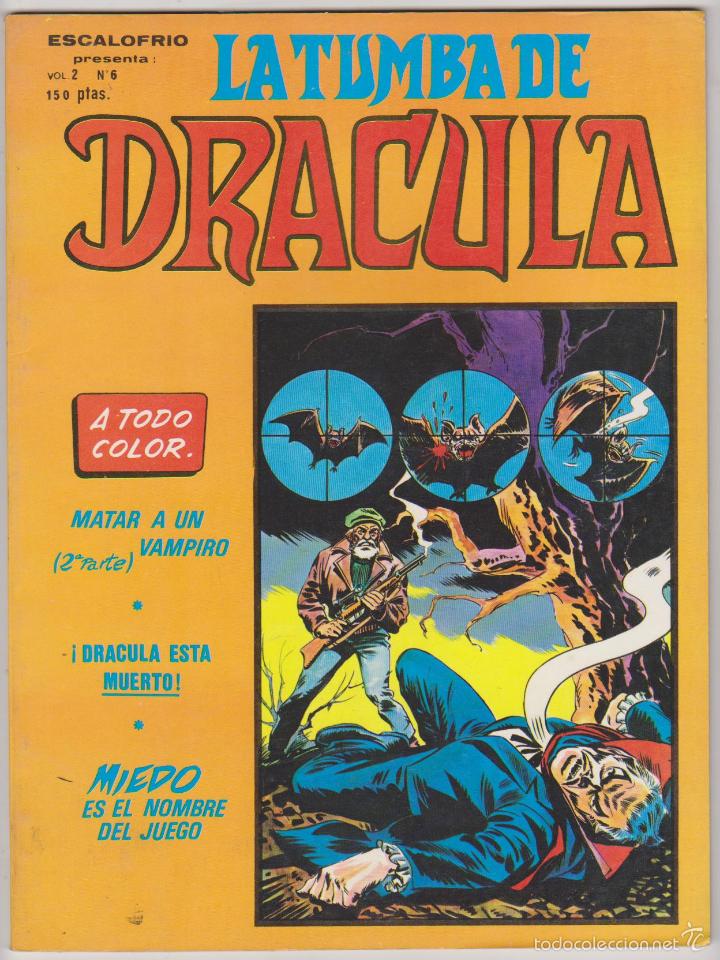 C&oacute;mics: Escalofrio vol.2 n&ordm;  6. La Tumba de Dr&aacute;cula. V&eacute;rtice. - Foto 1