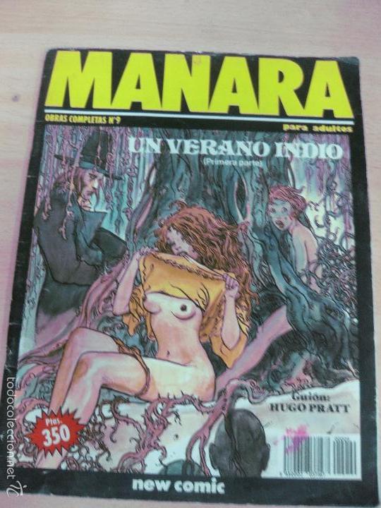 C&oacute;mics: MANARA. OBRAS COMPLETAS N&ordm; 9. EDITORIAL NEW COMIC 1993 - Foto 1