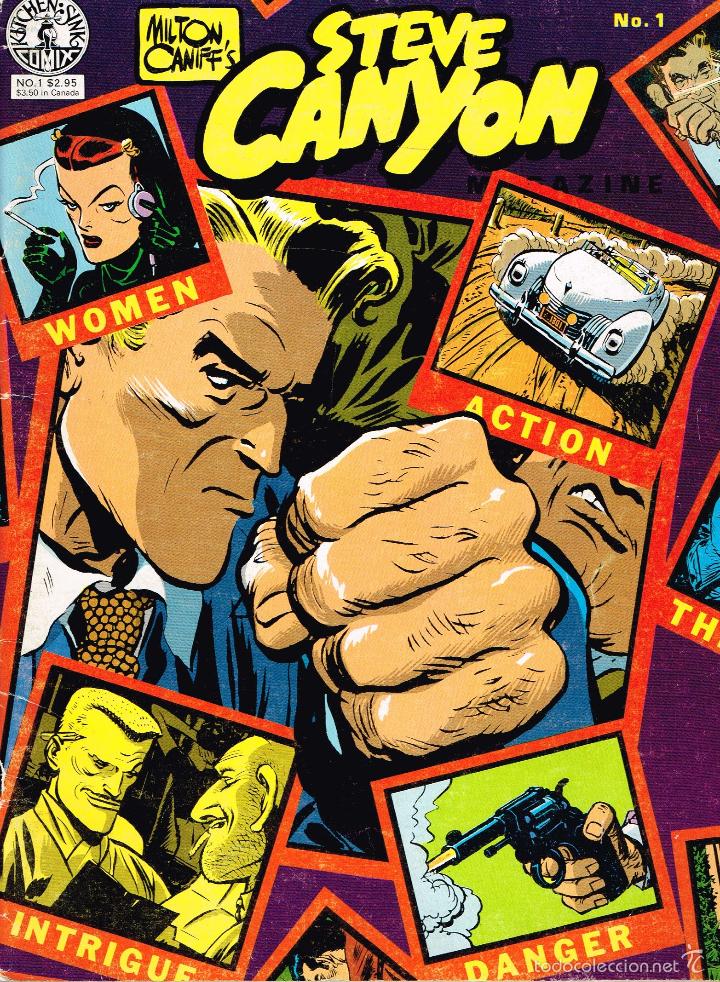 C&oacute;mics: Steve Canyon,n&uacute;mero 1.Original en ingl&eacute;s. - Foto 1