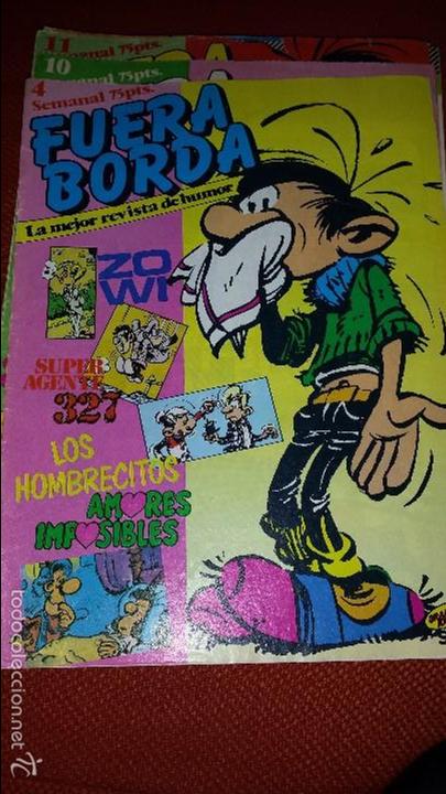 Comics: FUERA BORDA N&ordm; 4 DE SARPE A&Ntilde;OS 80