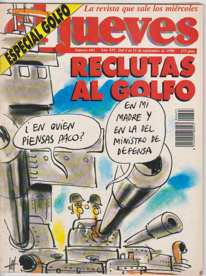 C&oacute;mics: El Jueves. 2 ejemplares n&ordm; : 691 y 693. - Foto 2