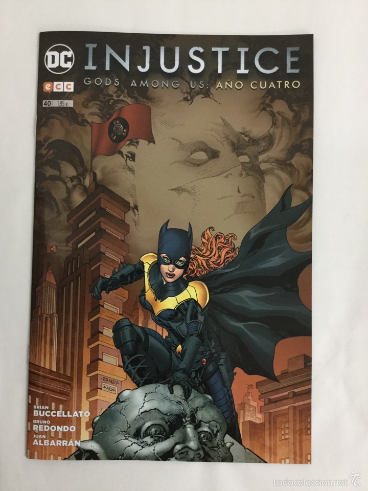 C&oacute;mics: Injustice Gods among us 40 (A&ntilde;o Cuatro) - Grapa - ECC ediciones