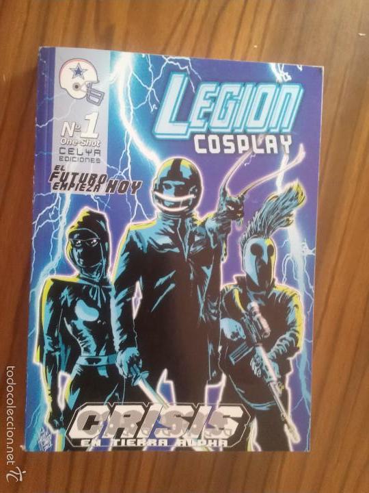 Fumetti: LEGION COSPLAY. 1. CELYA EDICIONES. CRISIS EN TIERRA ALPHA. MANGA. TOMO R&Uacute;STICA. BUEN ESTADO. RARO