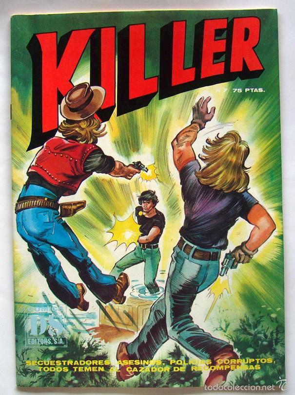 C&oacute;mics: COMIC . KILLER . NUMERO 7 . EDICIONES DALMAU . 1981 - Foto 1