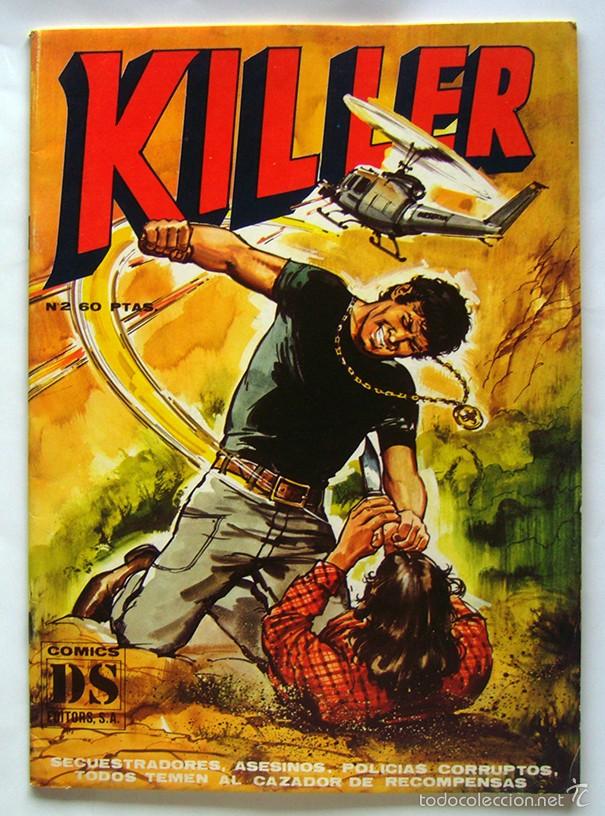C&oacute;mics: COMIC . KILLER . NUMERO 2 . EDICIONES DALMAU . 1981 - Foto 1