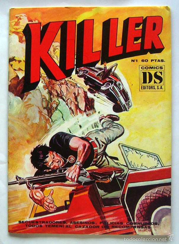 C&oacute;mics: COMIC . KILLER . NUMERO 1 . EDICIONES DALMAU . 1981 - Foto 1