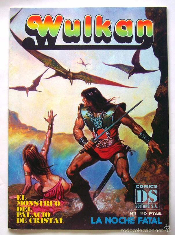 C&oacute;mics: COMIC . WULKAN . NUMERO 1 . EDICIONES DALMAU . 1982 - Foto 1