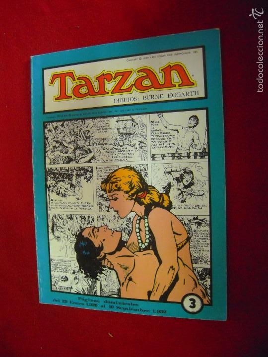 C&oacute;mics: TARZAN 3 - HARLOD FOSTER & BURNE HOGARTH - ED.ESTEVE - RUSTICA - Foto 1