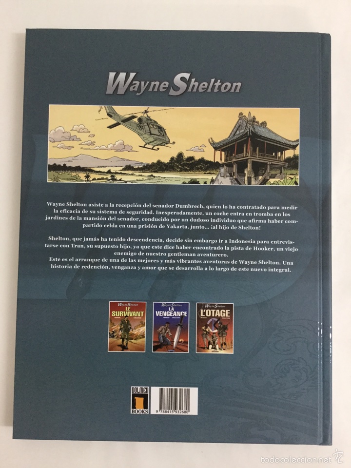 C&oacute;mics: WAYNE SHELTON INTEGRAL 2 - Denayer, Van Hamme, Cailleteau - Dolmen - Foto 2