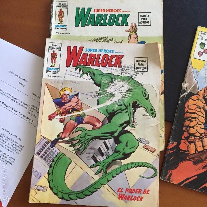 C&oacute;mics: warlock v 2 n&ordm; 16 y 17 se venden sueltos - Foto 1