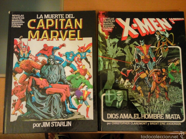C&oacute;mics: NOVELAS GRAFICAS MARVEL FORUM COLECCI&Oacute;N COMPLETA DE 8 N&uacute;meros - Foto 4