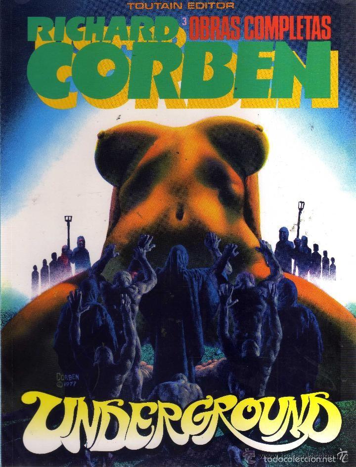 C&oacute;mics: RICHARD CORBEN - UNDERGROUND - TOUTAIN EDITOR - Foto 1