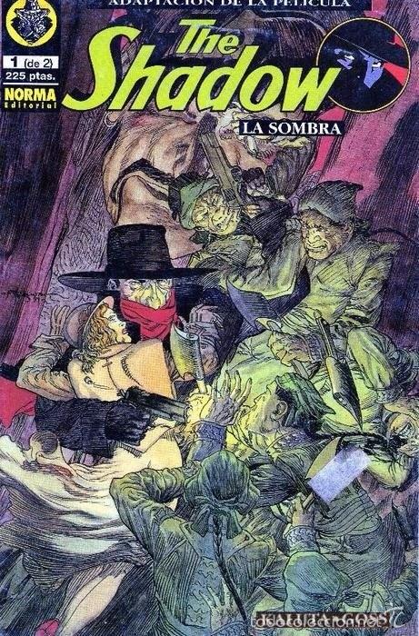 C&oacute;mics: The Shadow (La sombra) - Adaptaci&oacute;n de la pel&iacute;cula, colecci&oacute;n completa 2 ejemplares - Foto 1