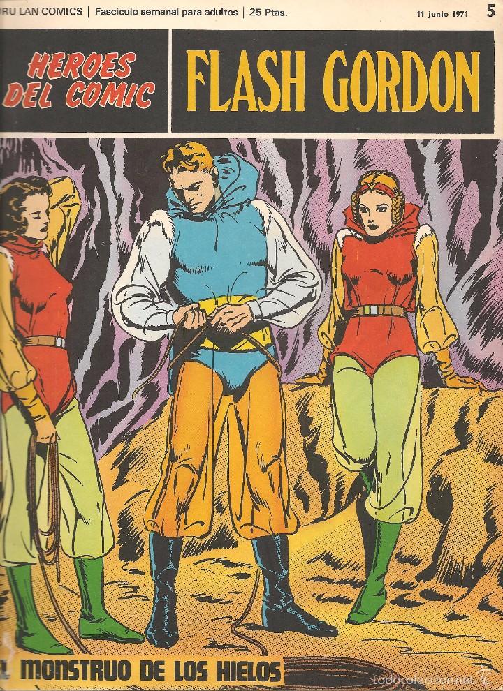 C&oacute;mics: FLASH GORDON. N&ordm; 5. EL MONSTRUO DE LOS HIELOS.  BURU LAN (Z/C7) - Foto 1