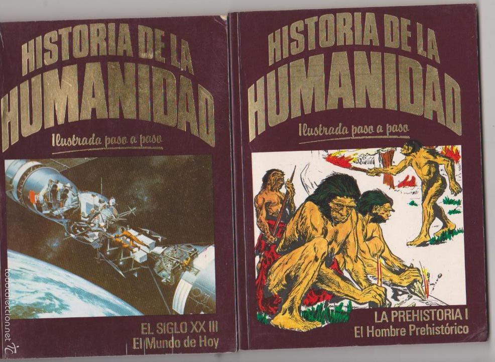 Fumetti: Historia de la Humanidad ilustrada paso a paso. Completa 52 tomos. Club Internacional del Libro.