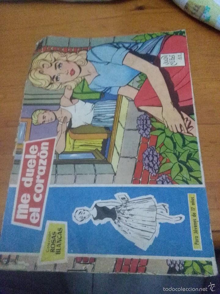 C&oacute;mics: COLECCI&Oacute;N ROSAS BLANCAS. ME DUELE EL CORAZ&Oacute;N. EST23B1 - Foto 1