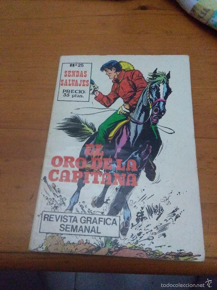 C&oacute;mics: SENDAS SALVAJES N&ordm; 25 EL ORO DE LA CAPITANA. C24L - Foto 1