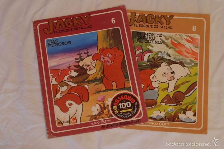 dos números de la revista jacky, 6 y 8. dibujos - Compra venta en  todocoleccion