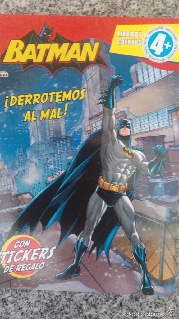 C&oacute;mics: BATMAN - DERROTEMOS EL MAL (CON STICKERS) - Argentina - NUEVA IDEA - 2014 - Foto 1
