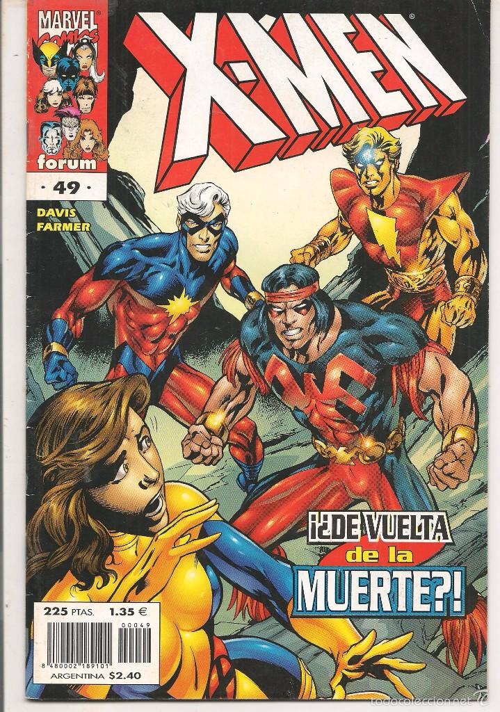 C&oacute;mics: X MEN. N&ordm; 49. FORUM 2000. (Z/C8) - Foto 1