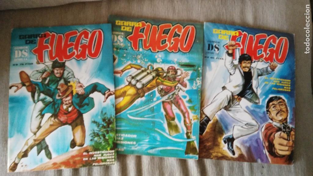 C&oacute;mics: GARRA DE FUEGO - N&ordm;S  2 - 7 - Y 8 . DS COMICS - Foto 1