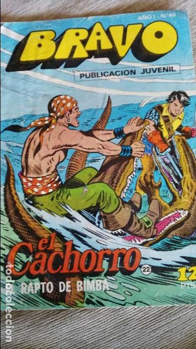 C&oacute;mics: BRAVO  - EL CACHORRO - el rapto de bimba - n&ordm; 43 - a&ntilde;o I - Foto 1