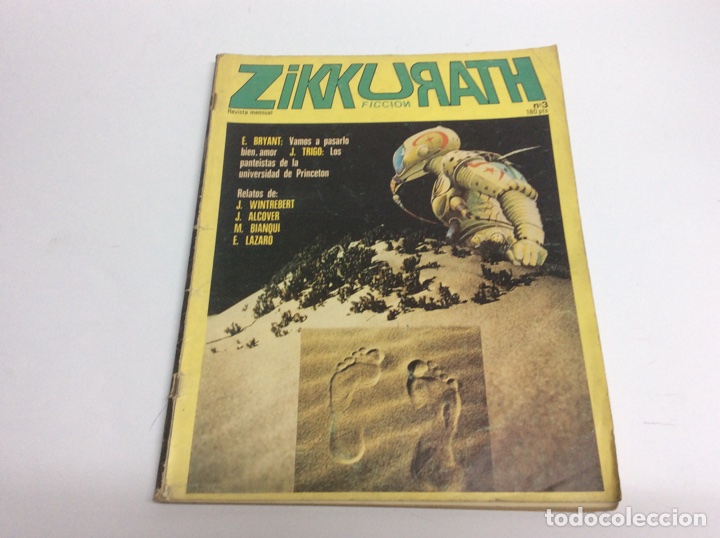 Comics : Revista  c&oacute;mic Y FICCION    zikkurrath N&ordm;  3   ED. MADRID 1979
